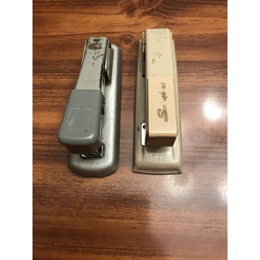 Vintage swingline Bates small‎ Desk metal staplers